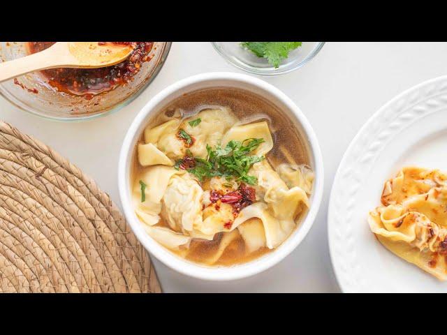 Vietnamese Shrimp and Pork Wontons (Hoanh Thanh Tom Thit)