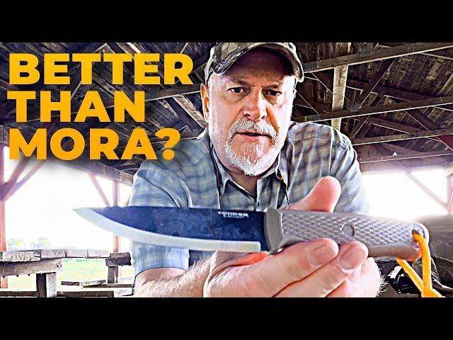 $50 Bushcraft Knife Better Than Mora? Condor Terrasaur Review