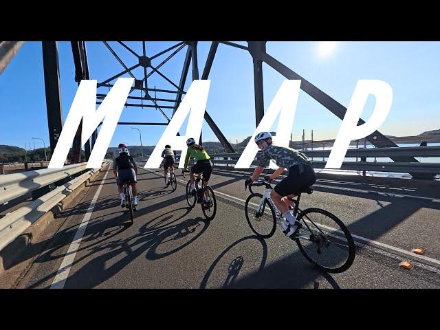 Leading a 120km with MAAP to Mount White