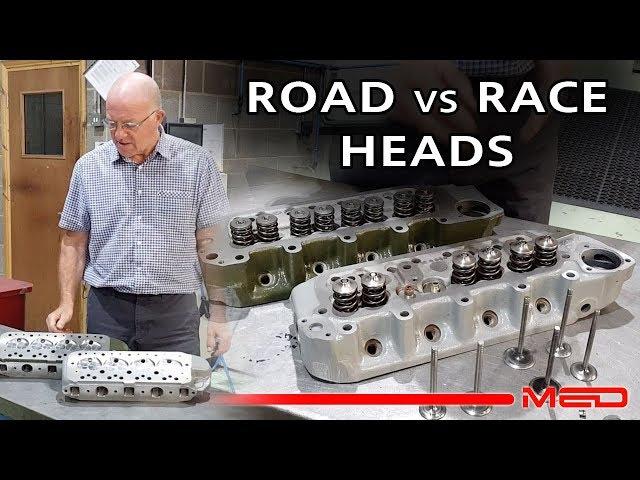 MED Road Head vs Series 6 Race Head