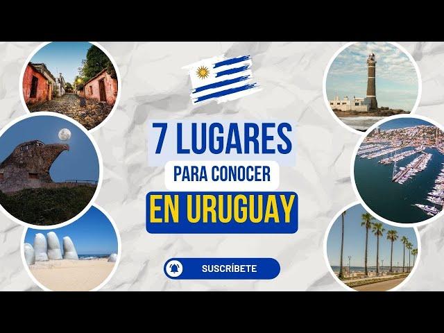 ️¿Buscas IDEAS para tus Vacaciones? GUÍA 7 Atracciones 2025 DESTINOS para descubrir #URUGUAY