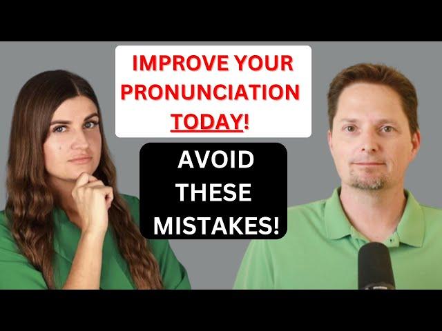 AVOID MISTAKES MADE BY ENGLISH LESSONS WITH KATE/AVOID PRONUNCIATION MISTAKES/FIX YOUR PRONUNCIATION