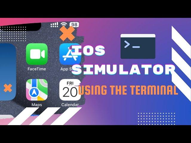 How to open iOS simulator using the Terminal on MacOS