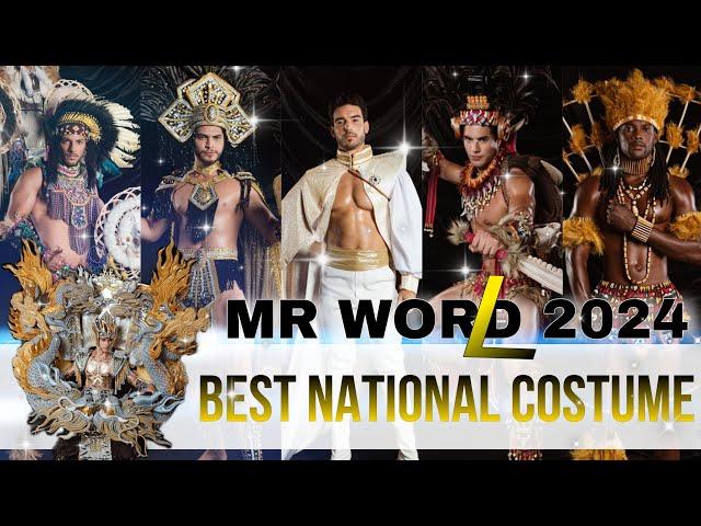 TOP 20 *BEST NATIONAL COSTUME * MR.WORLD 2024 | PATTIE SEPTEMBER