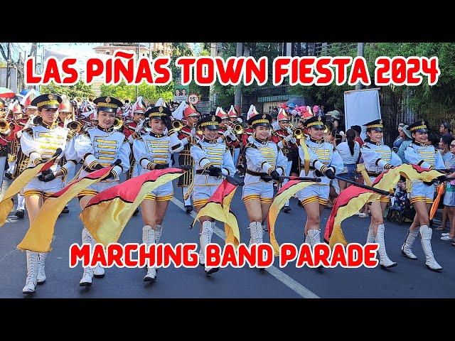 LAS PIÑAS TOWN FIESTA 2024 MARCHING BAND PARADE AND PATYO ENTRANCE