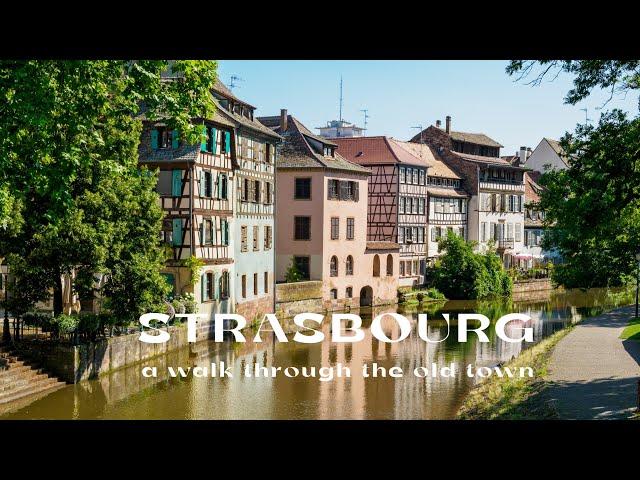 Strasbourg: Walk through the Old Town located in Alsace, France