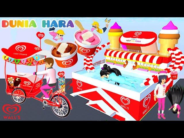 Yuta Mio Mau Jualan Es Krim  Rumah Ice Cream Walls 3 Rasa | Sakura School Simulator