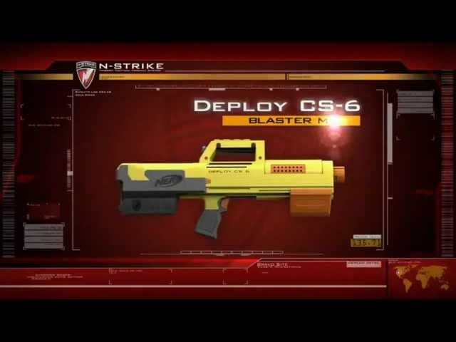 NERF N-Strike Deploy CS-6 Blaster (2010 commercial)