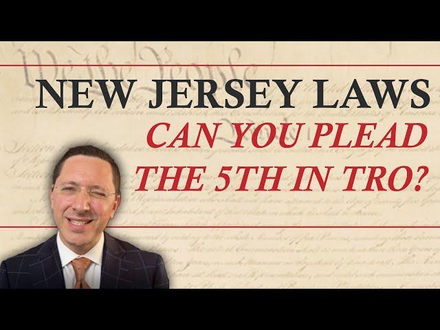 A Landmark Case Law That Upholds the 5th Amendment in New Jersey