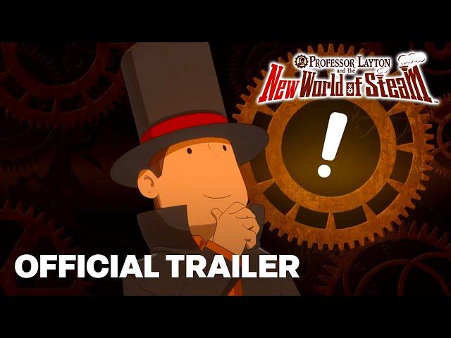 Professor Layton and the New World of Steam Trailer