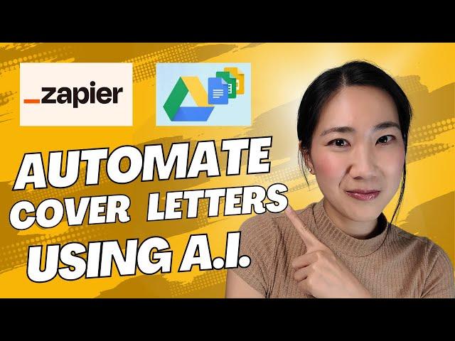 Automate Your Custom Cover Letters Using A.I.!