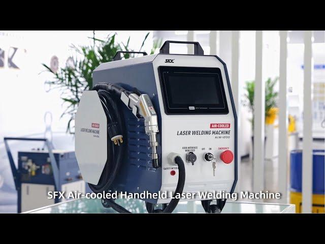 SFX Air Cooled Handheld Laser Welding Machine Product Display丨SFX Portable Laser Welder