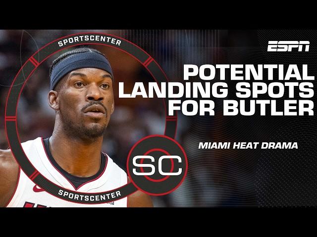 Where could Jimmy Butler land if traded? + Reaction to LeBron's record-breaking night  | SC