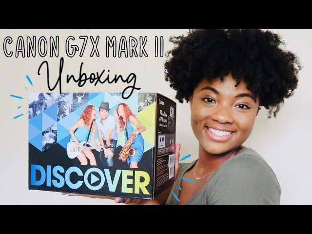 Unboxing My Brand New CANON G7X MARK II Video Creator Kit | The BEST Vlogging Camera!?