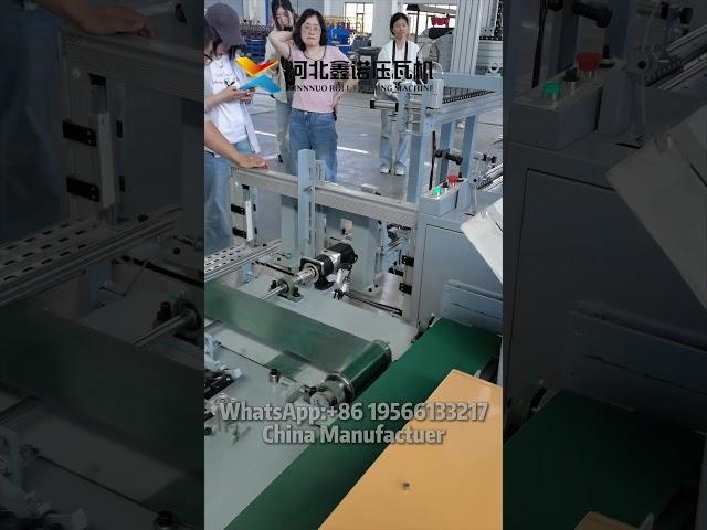 Light steel keel machine with automatic stacking machine#keelformingmachine #rollforming #factory