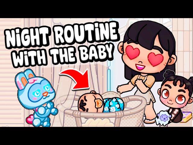 Night Routine with the Baby  | Pazu Avatar World Routines and Stories No Voice