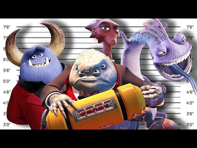 If Monsters Inc Villains Were Charged For Their Crimes (Pixar Villains)