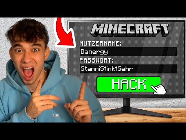 ich HACKE DANERGYS ACCOUNT und CHEATE mich auf MINECRAFT HELDEN?!