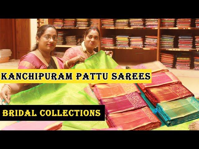 Kanchipuram Silk Sarees - Muhurtha Pattu With Pure Silver Zari - Prakash Silks & Sarees