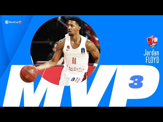 Jordan Floyd | Round 3MVP | 2022-23 7DAYS EuroCup