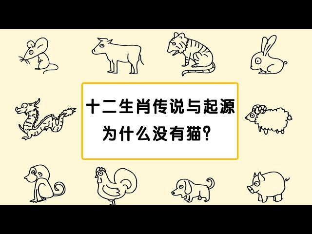 2020年是中国鼠年，元旦节来说说十二生肖的传说和来历， 十二生肖里为什么没有猫？12生肖只有中国有吗？| 有点意思