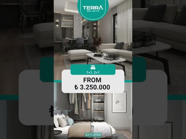 Luxe Antalya Apartments for Sale within a New Complex in Kepez | TERRA Real Estate ®