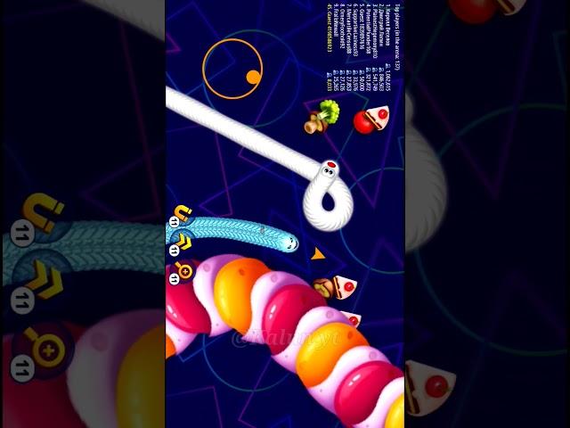 WORMSZONE.IO BIGGEST SNAKE GAMEPLAY! #gameshorts #iogames