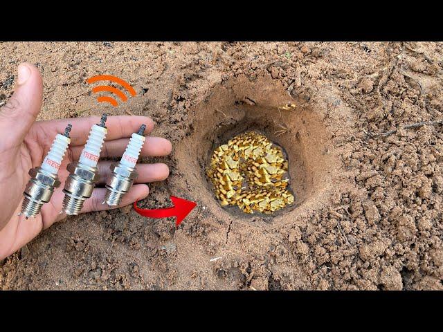 Turning Spark Plug into a powerful Gold and Metal Detector