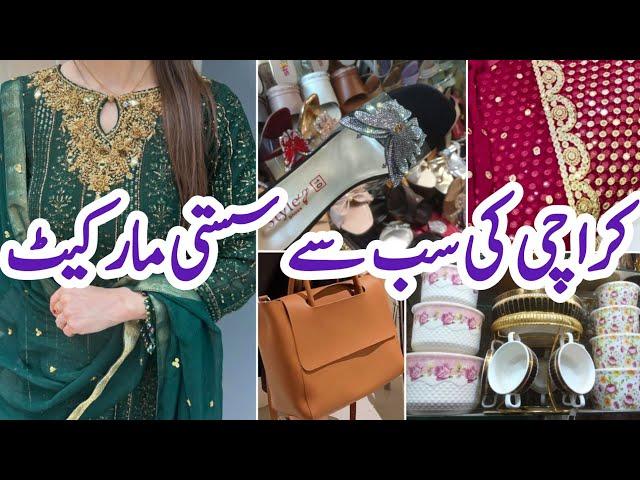 Most Affordable Fancy Dresses | Affordable crockery, heels & handbags Shopping