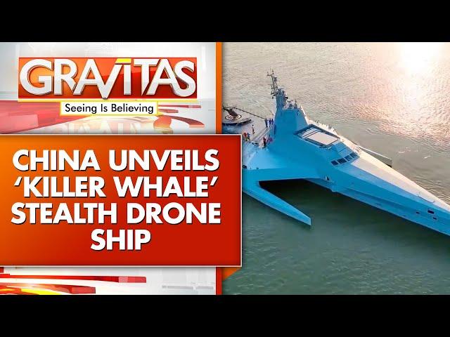 China Touts New 'Killer Whale' Stealth Drone Ship | World News | GRAVITAS