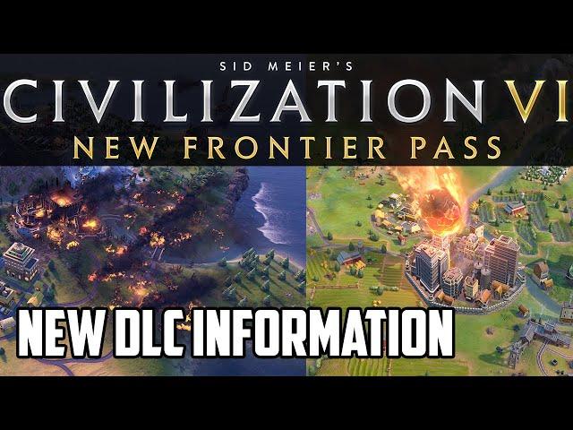 A years worth Civ 6 DLC coming! The New Frontier Pass!