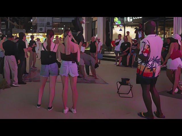 Patong, Phuket, Thailand (4K Night time Walking Tour)