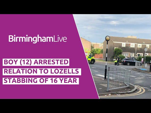 Boy of just 12 arrested after Lozells murder victim confirmed as 16-year-old