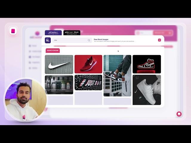 Access 15 Million Images to Generate Premium Ad Creatives!  AdCreative ai iSto