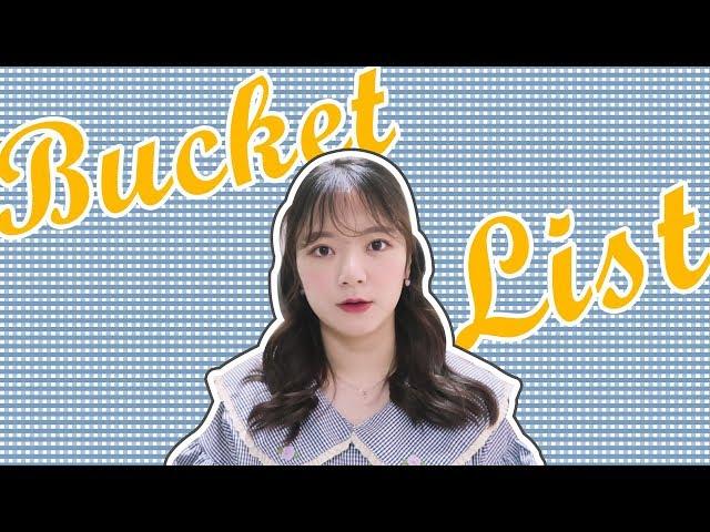 나의 퇴사 후 계획 | 2018년 버킷리스트 bucket list 