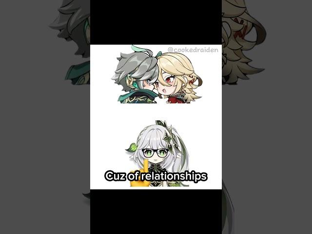 This is so lore accurate | Genshin Impact #genshinimpact #genshin #nahida #kaveh  #wanderer #sumeru