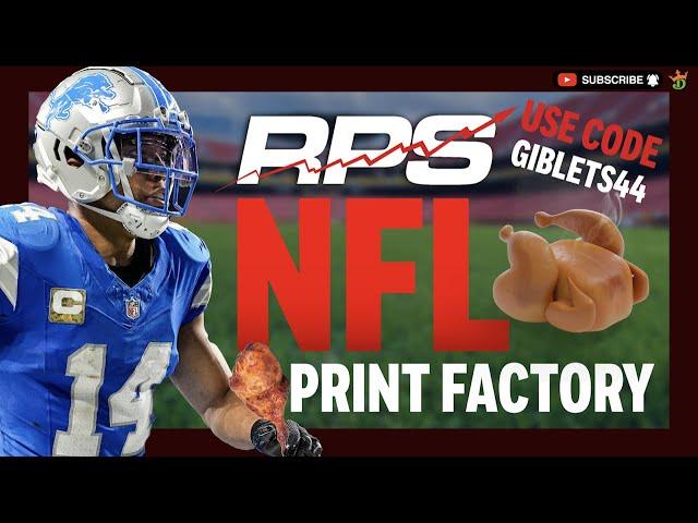 NFL DFS Strategies | TURKEY DAY | 11/26 - NFL Print Factory