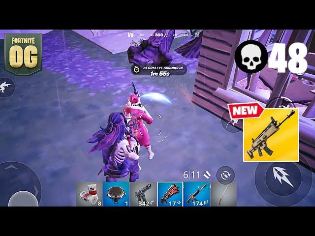 OG Zero-Build Solo vs Duos Fortnite Mobile Gameplay