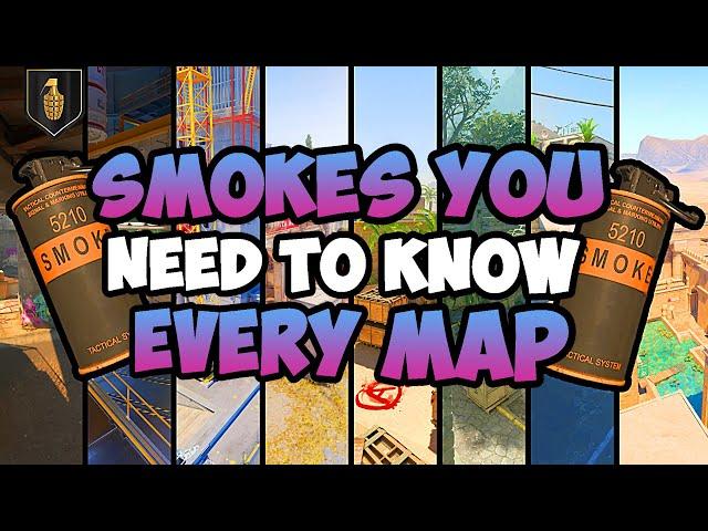 CS2 Smokes for EVERY MAP that you MUST KNOW