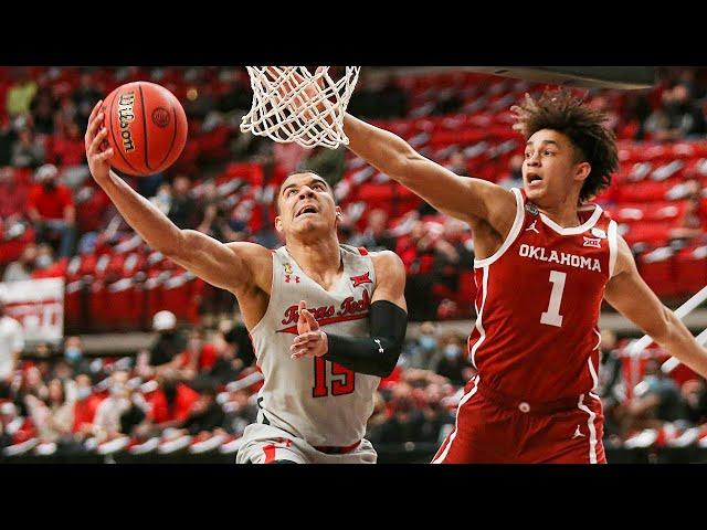 Oklahoma vs Texas Tech Men's Basketball Highlights