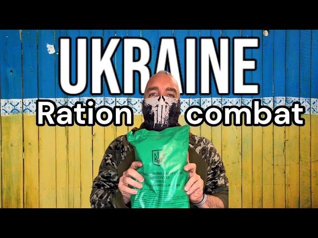 Test de la ration de combat Ukrainienne