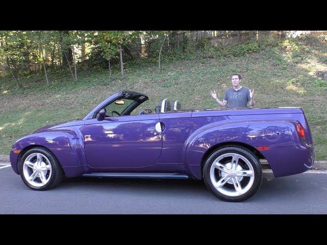 The Chevy SSR Was a Crazy $50,000 Retro Convertible Pickup Truck