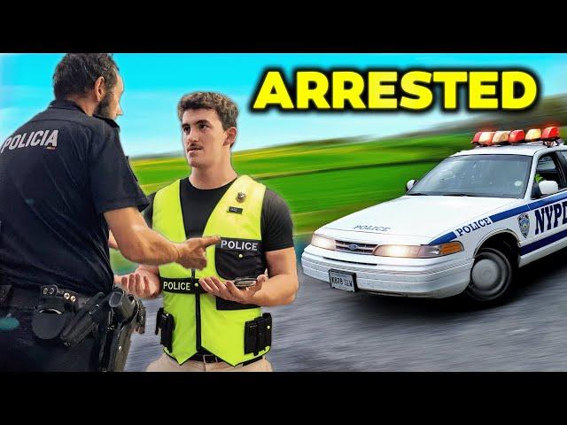 Real Police vs FAKE Police Car... (Footage)