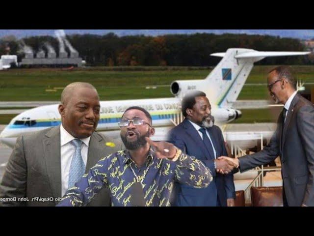 LE 22/11/24 URGENT EN DIRECTE DE RWANDA JOSEPH KABILA VIENT D'ATTERRIR KIGALI