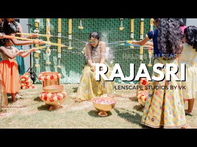 Rajasri Halfsaree Ceremony Highlights 4K | Frisco, TX, USA | Lenscape Studios By VK