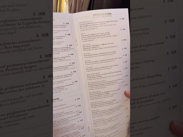 Итальянцы не пьют чай. Миф или правда? #италия #рим #чай