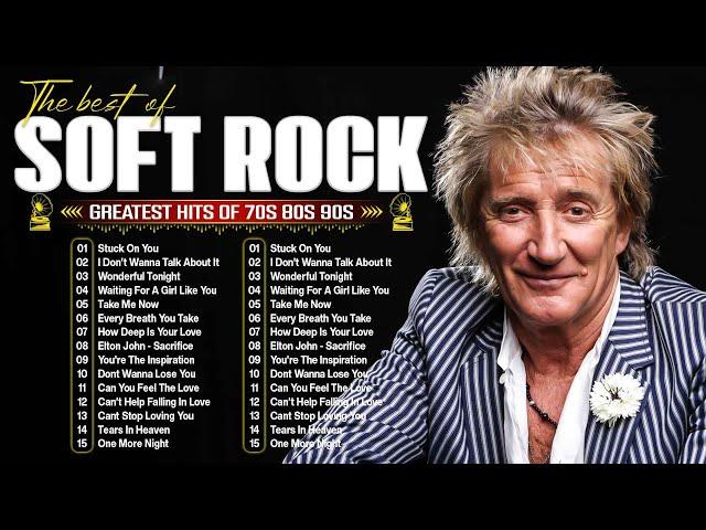 Rod Stewart, Eric Clapton, Elton John, Phil Collins, Bee Gees - Soft Rock Ballads 70s 80s 90s