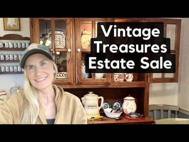 Estate Sale Treasure Hunt: Rare Finds & Vintage Gems – Shop With Me!