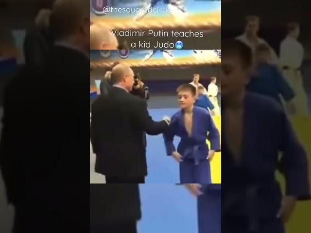 Vladimir Putin teaches a kid Judo #shorts #shortsfeed #vladimirputin #putin #judo #ufc #mma #viral