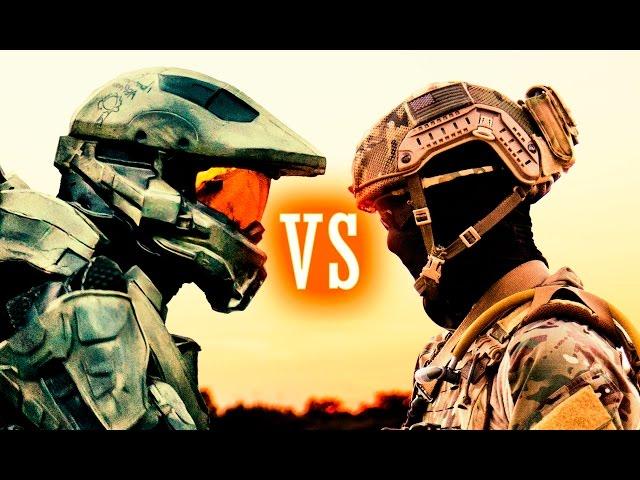 HALO and CALL OF DUTY Meet in REAL LIFE